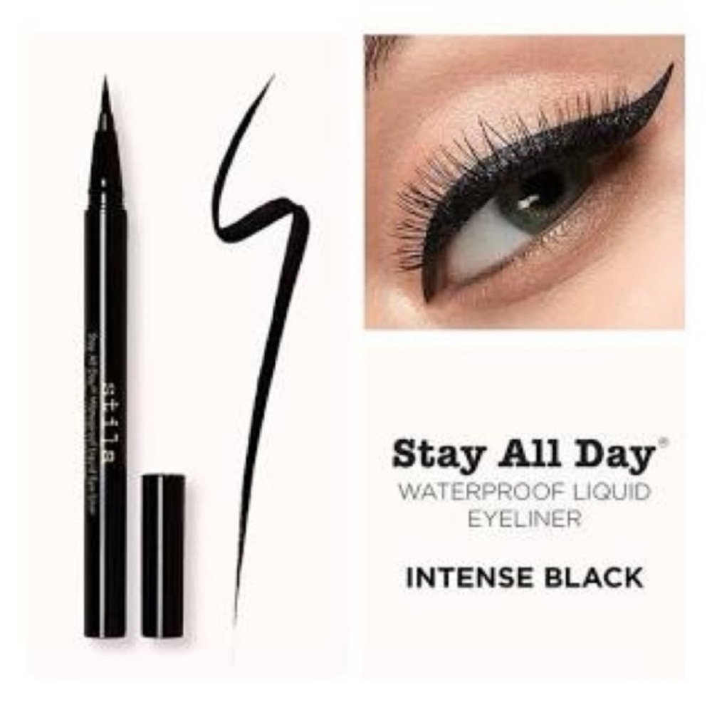 Stila Stay All Day Waterproof Liquid Eyeliner in Intense Black NIB